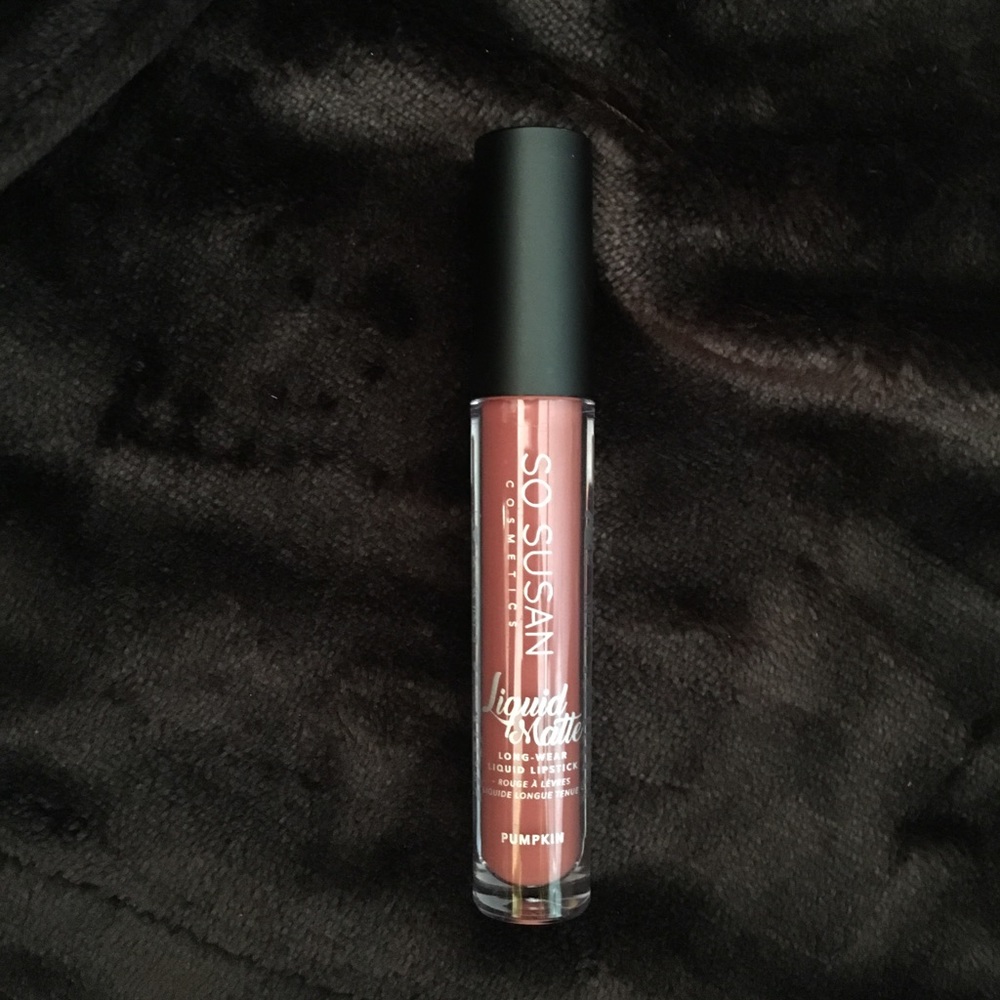 So Susan liquid matte longwear lipstick in Pumpkin